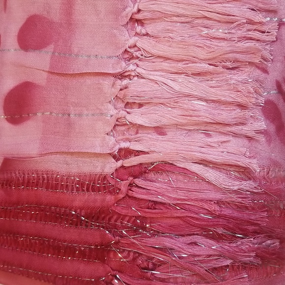 Beautiful Thin Ruby Scarf - Picture 2 of 3